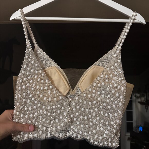 DB Studio Embellished Wedding Top - Picture 9 of 14